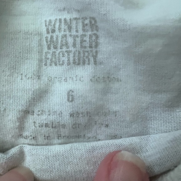 Winter Water Factory Boys Anchor tee - Picture 2 of 2